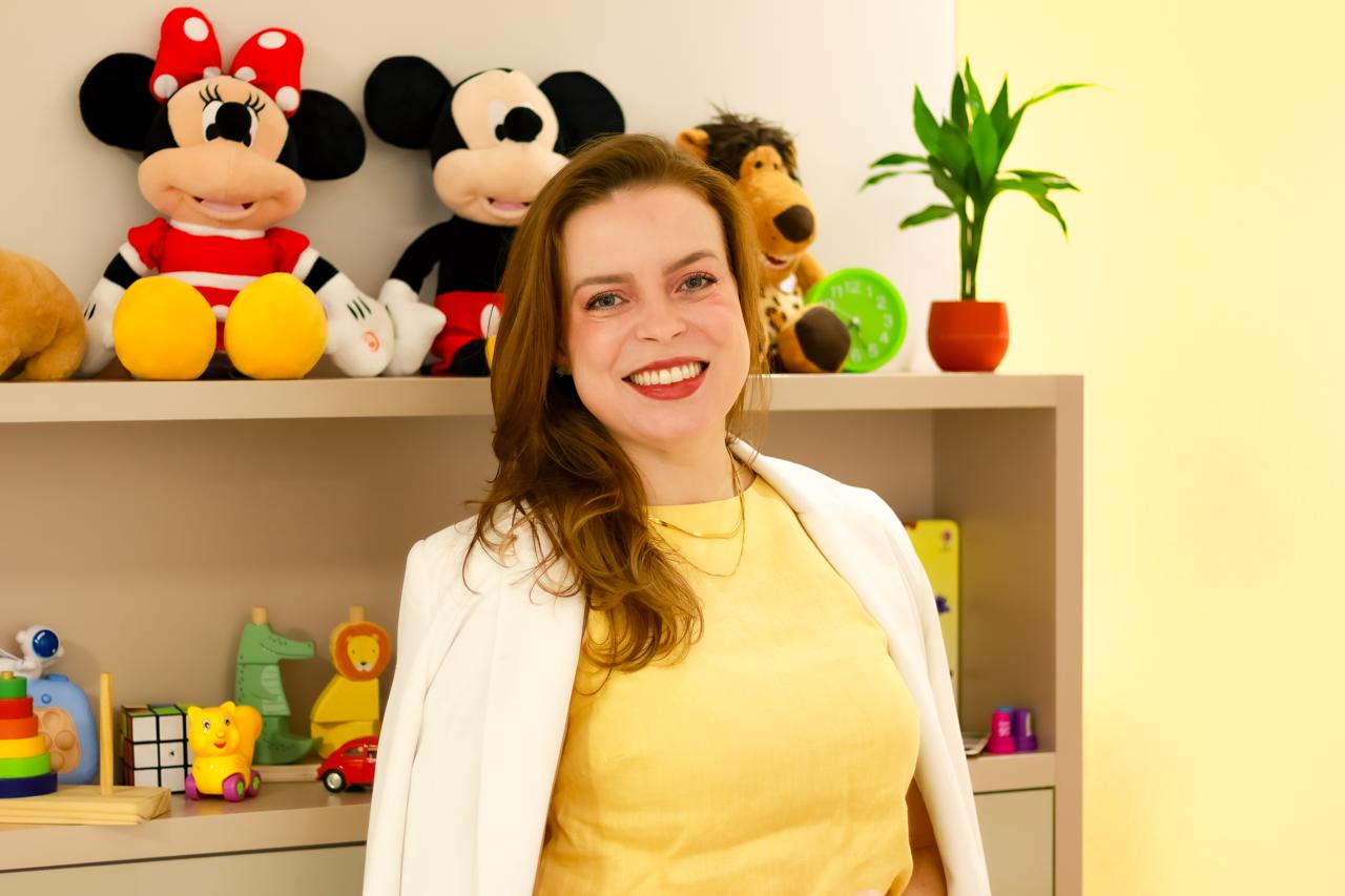 Ambiente infantil com pelúcias da Disney